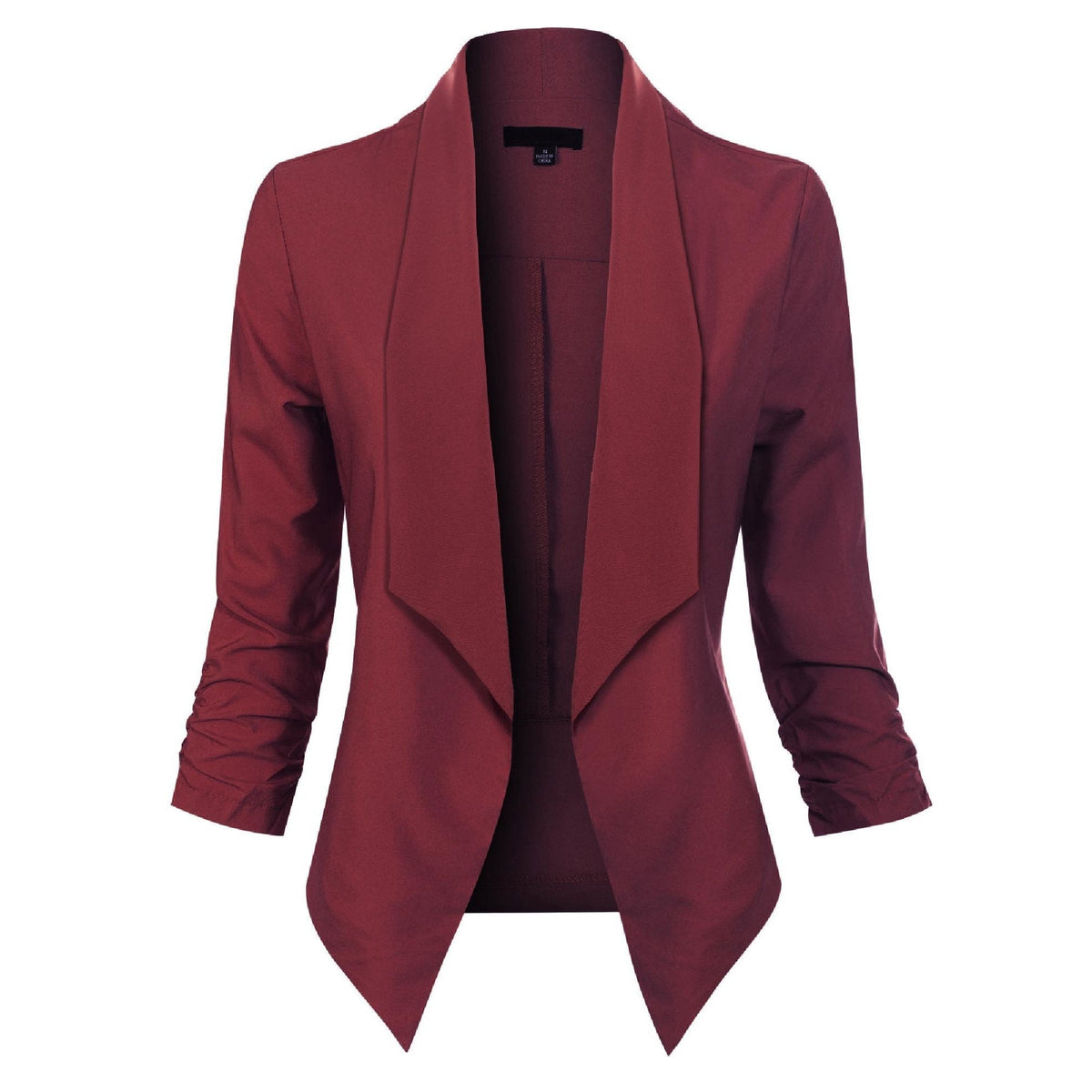 Inés | Chaqueta Americana Mujer Manga 3/4 Frente Abierto