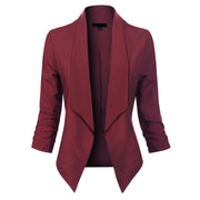 Inés | Chaqueta Americana Mujer Manga 3/4 Frente Abierto