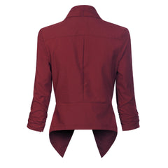 Inés | Chaqueta Americana Mujer Manga 3/4 Frente Abierto