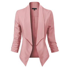Inés | Chaqueta Americana Mujer Manga 3/4 Frente Abierto