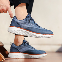 Ismael | Blucher de Cuero Hombre Casual Suela Ligera