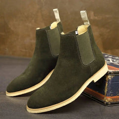 Ismael | Men's Suede Chelsea Boots