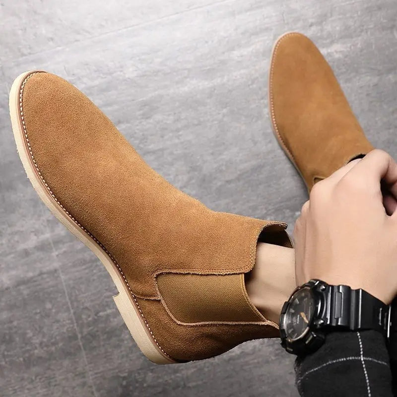 Ismael | Men's Suede Chelsea Boots