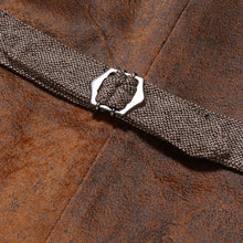 Iván | Chaleco de Tweed Hombre Corte Ajustado Botones