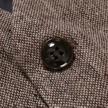 Iván | Chaleco de Tweed Hombre Corte Ajustado Botones
