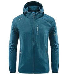 Iván | Chubasquero Impermeable con Capucha Hombre Ultraligero