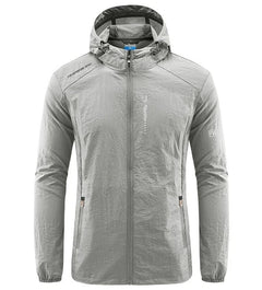 Iván | Chubasquero Impermeable con Capucha Hombre Ultraligero