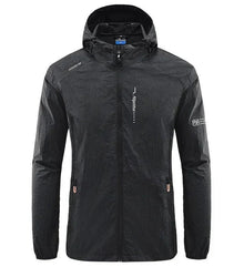 Iván | Chubasquero Impermeable con Capucha Hombre Ultraligero