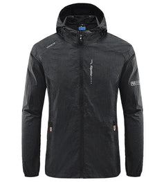 Iván | Chubasquero Impermeable con Capucha Hombre Ultraligero