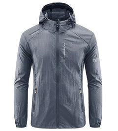 Iván | Chubasquero Impermeable con Capucha Hombre Ultraligero