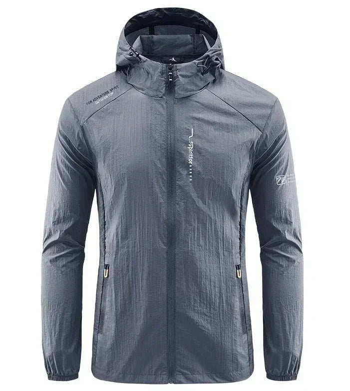Iván | Chubasquero Impermeable con Capucha Hombre Ultraligero
