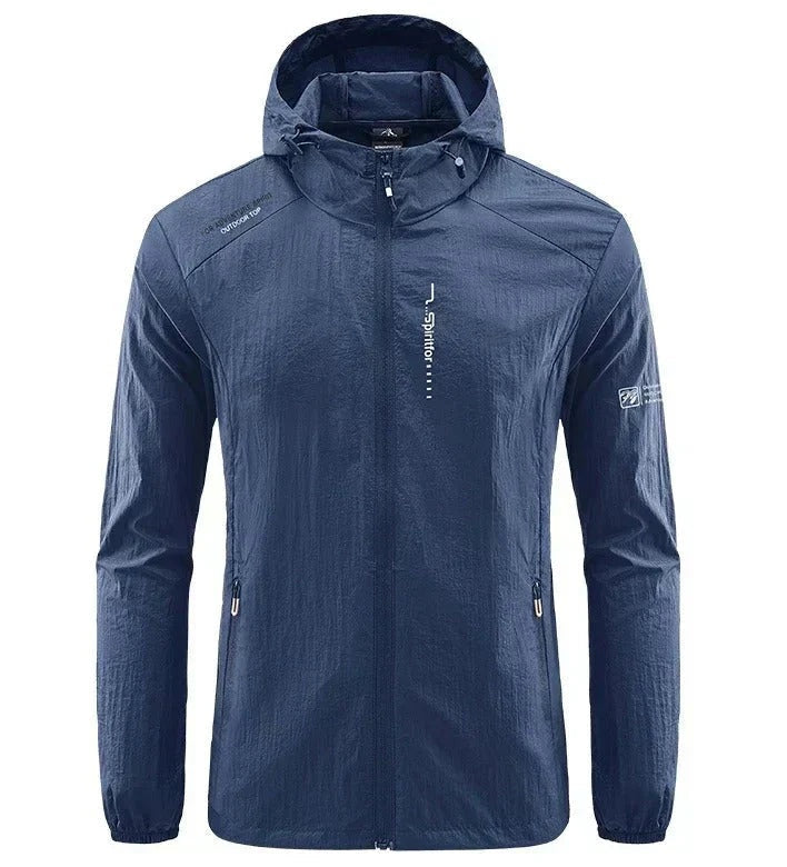 Iván | Chubasquero Impermeable con Capucha Hombre Ultraligero