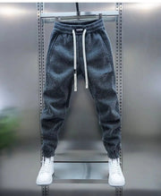 Iván | Pantalón Deportivo de Punto Acanalado Hombre Jogger Tobillo