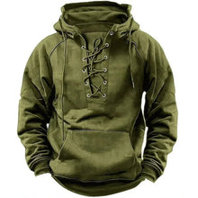 Iván | Sudadera Oversize con Capucha Hombre Cordones Bolsillo Canguro