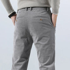 Javier | Pantalón de Pana Hombre Corte Recto Vestir
