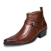 Jorge | Botines Chelsea Hombre Piel Hebilla Lateral