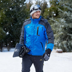 Koldo | Anorak Hombre Impermeable Forrado con Capucha