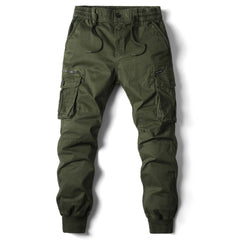 Koldo | Pantalón Cargo Jogger Hombre Bolsillos Laterales Puños Elásticos