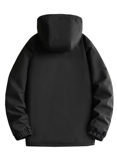 Koldo | Parka Impermeable Hombre Forro Polar con Capucha