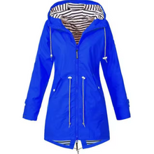 Laia | Chubasquero Impermeable Mujer con Capucha Cintura Ajustable