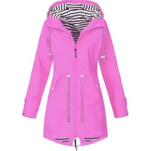 Laia | Chubasquero Impermeable Mujer con Capucha Cintura Ajustable