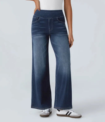 Denim azul gris