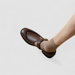 Laia | Mary Jane Shoes Mujer Punta Cuadrada Tacón Bajo