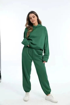 Laura | Conjunto Chándal Mujer con Capucha Sudadera y Pantalón