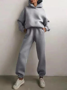Laura | Conjunto Chándal Mujer con Capucha Sudadera y Pantalón
