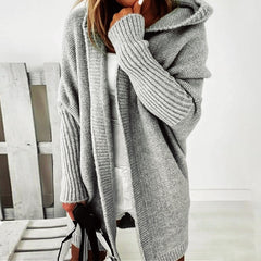 Leire | Jersey de Punto Oversize Mujer con Capucha