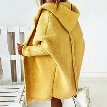 Leire | Jersey de Punto Oversize Mujer con Capucha