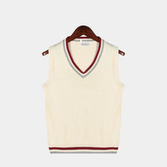 Hugo | Gilet Chaleco de Punto Hombre Cuello V Cable Knit