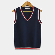 Hugo | Gilet Chaleco de Punto Hombre Cuello V Cable Knit
