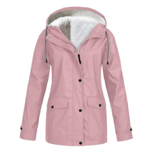 Lourdes | Chubasquero Impermeable con Forro Mujer Capucha Ajustable