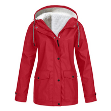 Lourdes | Chubasquero Impermeable con Forro Mujer Capucha Ajustable