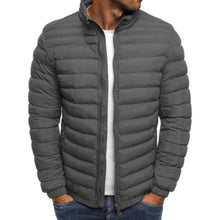 Lucas | Cazadora Acolchada Hombre Invierno Cuello Alto Cremallera
