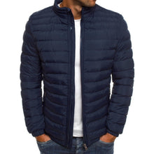 Lucas | Cazadora Acolchada Hombre Invierno Cuello Alto Cremallera