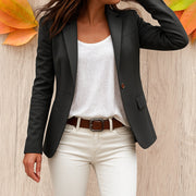 Macarena | Chaqueta Americana Ajustada Mujer Manga Larga Solapa