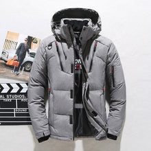 Marcos | Chaqueta de Plumas Hombre con Capucha Múltiples Bolsillos