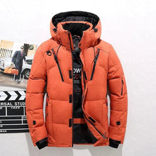 Marcos | Chaqueta de Plumas Hombre con Capucha Múltiples Bolsillos