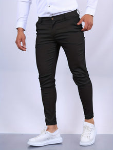 Marcos | Pantalón Chino Slim Fit Hombre Cintura Elástica