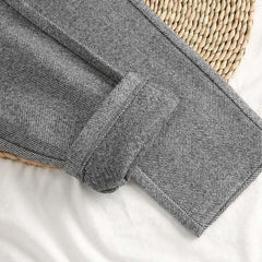 Martí | Pantalones de Vestir Hombre Espiga Corte Recto