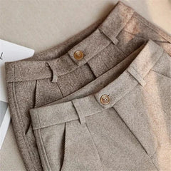 Martí | Pantalones de Vestir Hombre Espiga Corte Recto
