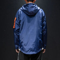 Mateo | Anorak Hombre Impermeable con Capucha Streetwear