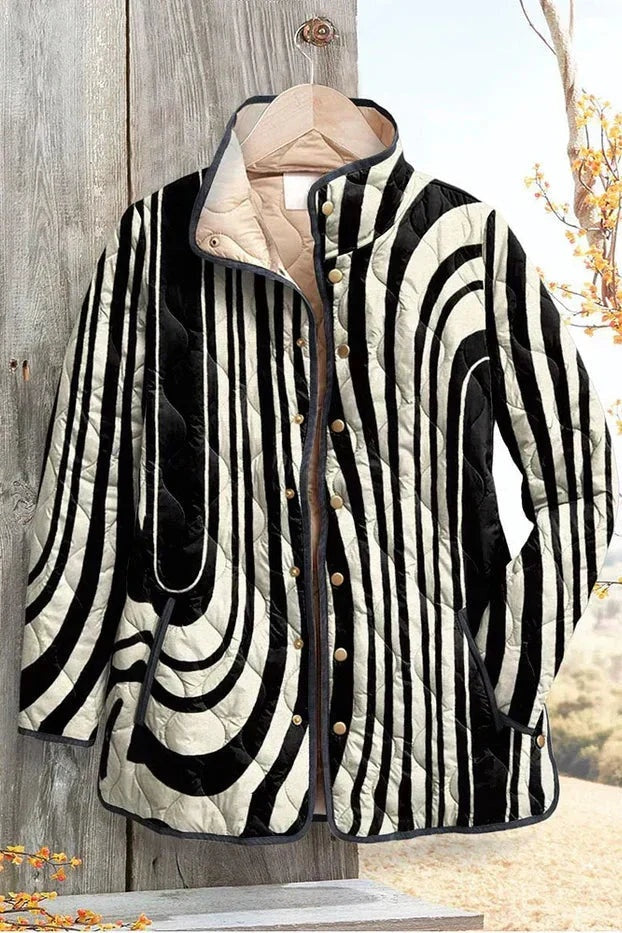 Mencía | Women's Floral Patchwork Quilted Jacket