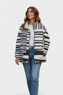 Mencía | Women's Floral Patchwork Quilted Jacket