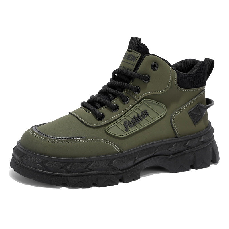 Mikel | Botas de Trekking Hombre Suela Gruesa Caña Alta