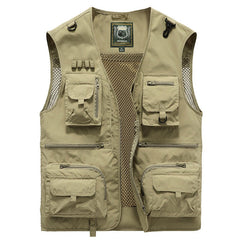 Mikel | Chaleco Multibolsillos Outdoor Hombre Transpirable