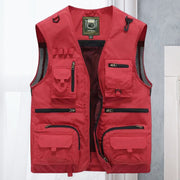 Mikel | Chaleco Multibolsillos Outdoor Hombre Transpirable
