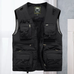 Mikel | Chaleco Multibolsillos Outdoor Hombre Transpirable
